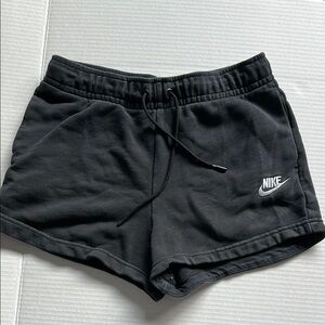 Nike Women's Fleece Black Shorts XS
